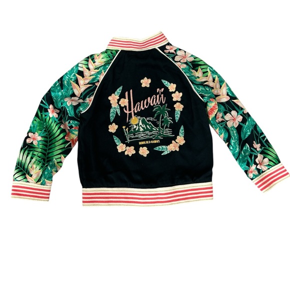 Genuine Kid From OshKosh Aloha Gently used Girls 3T Zipper Jacket. - Picture 2 of 4